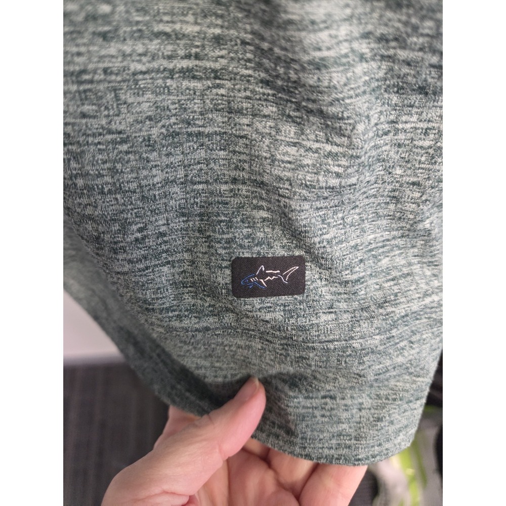 Greg Norman Green XXL Hooded Long Sleeve Performance T Shirt  Mens NWT $79 - Picture 6 of 9